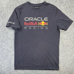 Oracle Red Bull Racing Shirt Mens Medium Black Formula 1 F1 Team Graphic